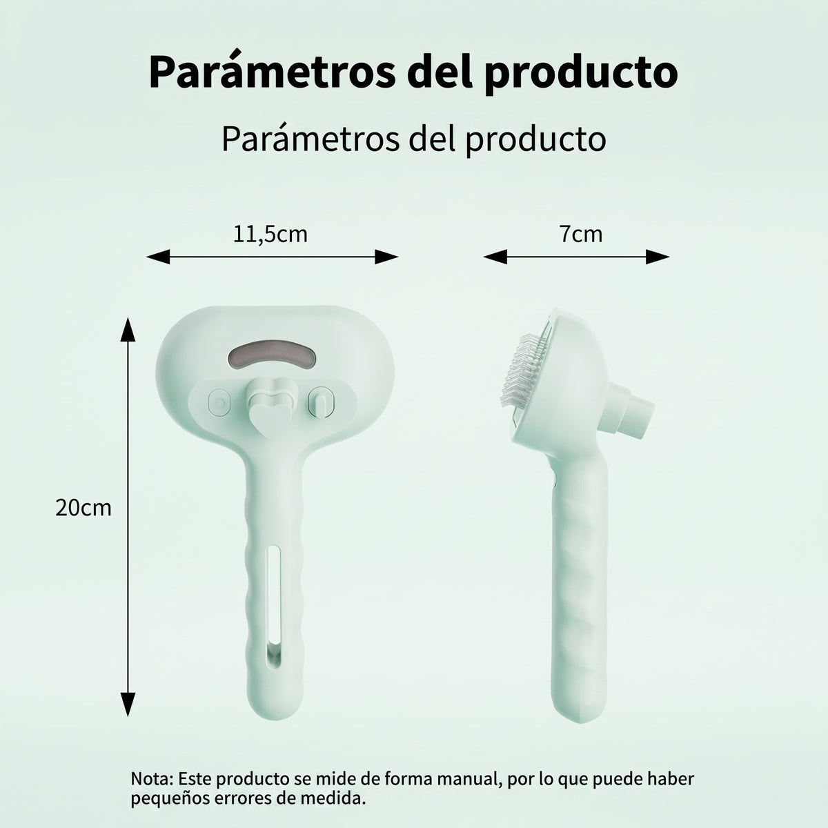 Peine Spray Antipelo para Mascotas